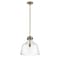 Designers Fountain Porter 60 Watt 1 Light Old Satin Brass Pendant with Clear Glass Shade D246M-15P-OSB - alternate 1
